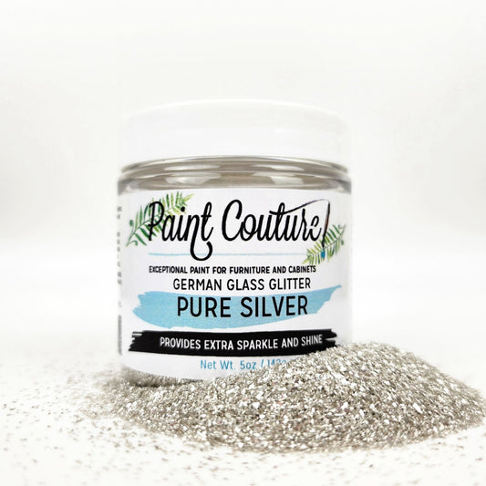 Paint Couture Pure Silver German Glass Glitter