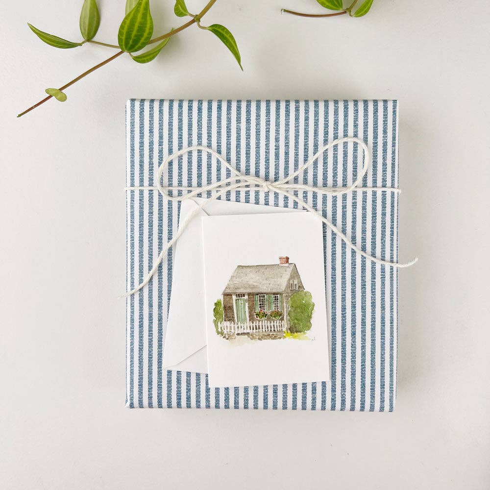 cottage mini notecard