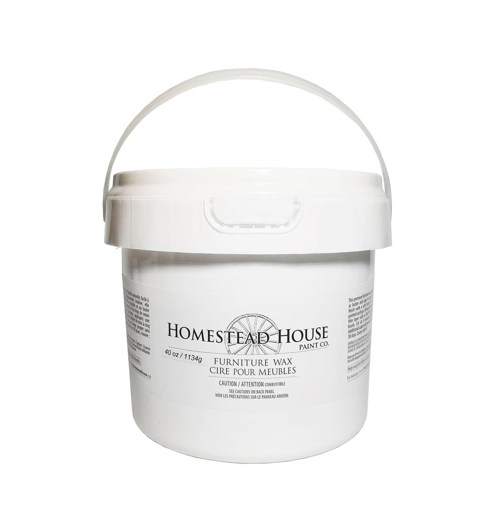 Homestead House Paint Co. White Wax - Painted