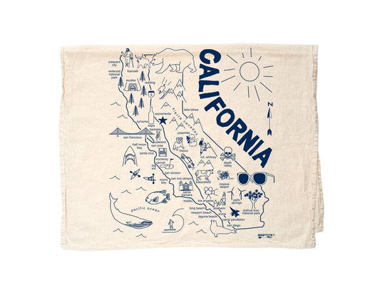 California Tea Towels