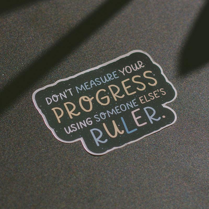 Your Progress Matte Sticker