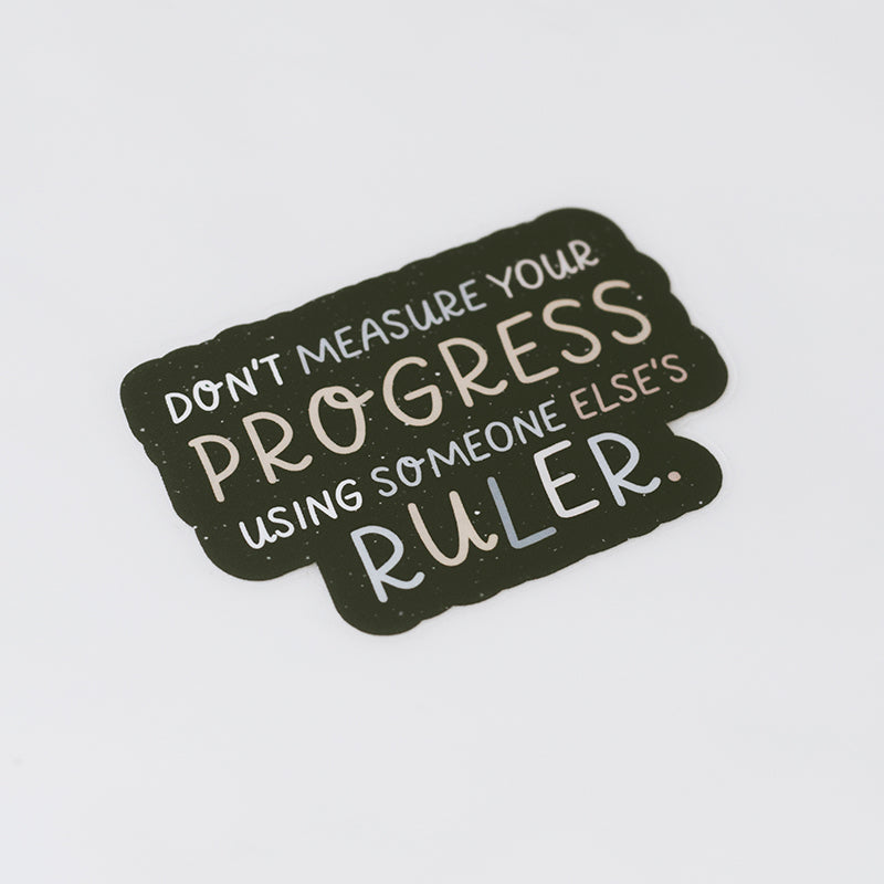 Your Progress Matte Sticker